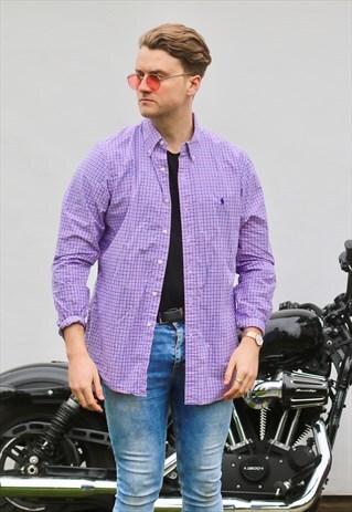 RALPH LAUREN USA TATTERSALL CHECKED SHIRT