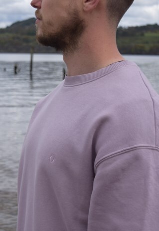 THE JANZEN CREWNECK - DUSKY LAVENDER