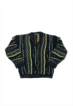 Vintage 3d knit jumper