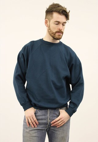 VINTAGE 1990S GREEN SWEATER