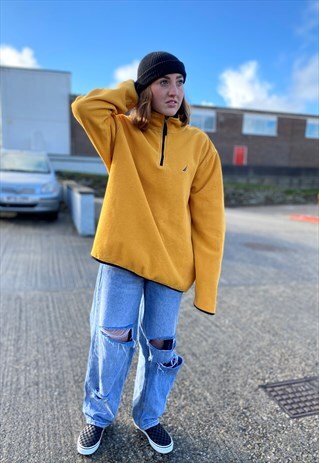 NAUTICA YELLOW FLEECE