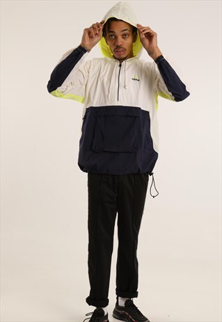 VINTAGE ADIDAS LIGHTWEIGHT PULLOVER JACKE