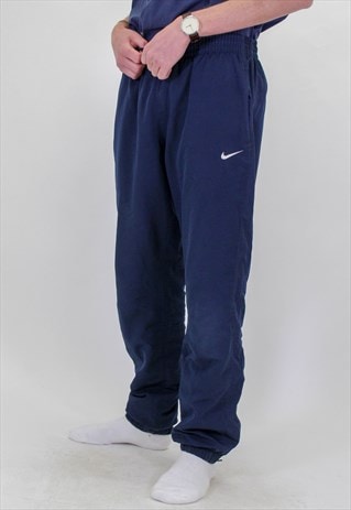 VINTAGE NIKE JOGGERS IN BLUE LARGE