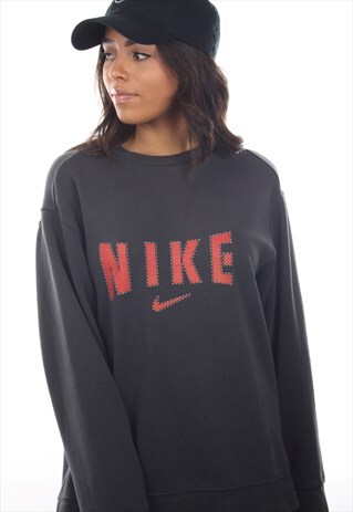 VINTAGE 90S NIKE BIG LOGO SWEATSHIRT JUMPER