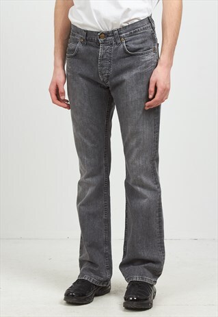 VINTAGE GREY LEE DENIM JEANS