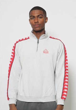 VINTAGE KAPPA 1/4 ZIP SWEATSHIRT
