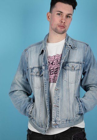 VINTAGE BENETTON DENIM JACKET NJ237