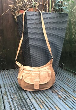 Vintage Tan Leather Bag