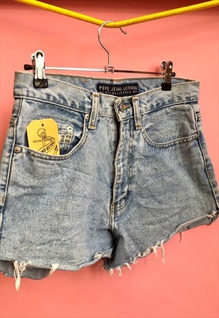 VINTAGE PEPE JEANS LIGHT DENIM SUMMER SHORTS