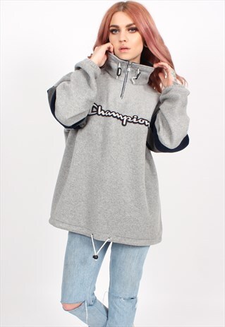VINTAGE CHAMPION 1/4 FLEECE ASM2218