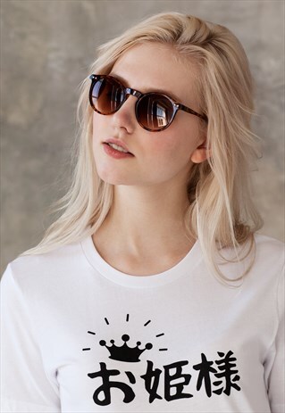 TORTOISESHELL SUNGLASSES - TORTOISE SHELL RETRO ROUND OXFORD