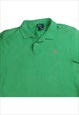 VINTAGE 90'S POLO RALPH LAUREN POLO SHIRT PLAIN SPELLOUT