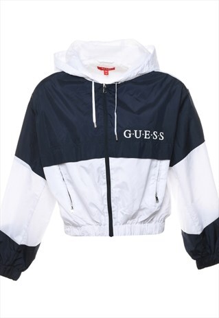 VINTAGE GUESS TWO TONE CROPPED JACKET - XS