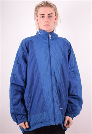 NIKE MENS VINTAGE JACKET LARGE BLUE 90S