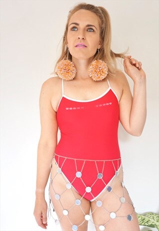 VINTAGE ELLESSE PINK SWIMSUIT