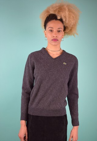 VINTAGE 90'S LACOSTE KNIT JUMPER