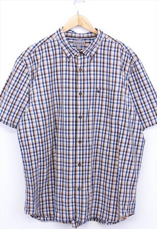Vintage Carhartt Shirt Multicolour Short Sleeve Check 90s