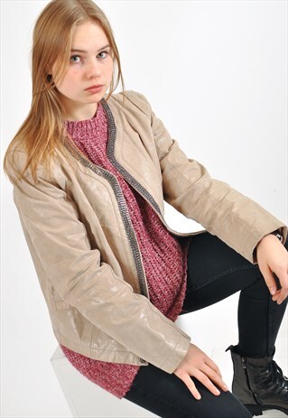 VINTAGE 90'S SUEDE LEATHER JACKET