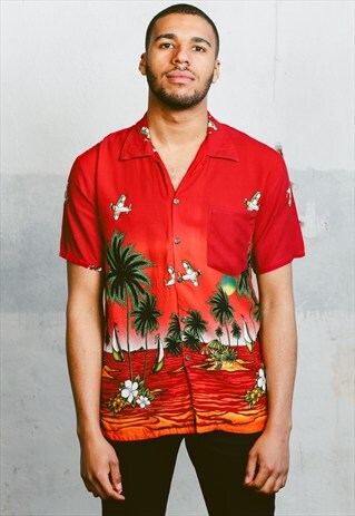 VINTAGE BOLD HAWAIIAN SHIRT