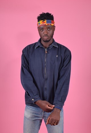 NAVY RALPH LAUREN HARRINGTON JACKET