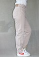 VINTAGE 90'S CREAM BEIGE STRAIGHT LEG LEVI JEANS