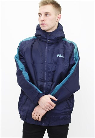 VINTAGE FILA PADDED COAT