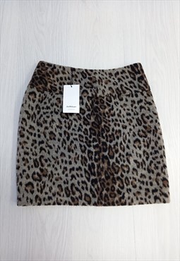 InWear Copenhagen Skirt Leopard Pattern Brown