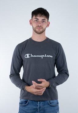 Vintage Champion big spellout logo sweatshirt pullover