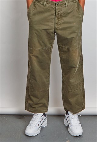 VINTAGE 2006 STONE ISLAND KHAKI CARGO PANTS