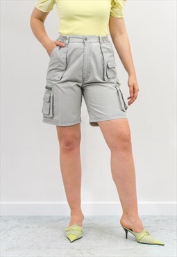 Vintage cargo shorts in grey
