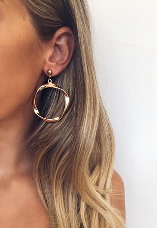 GOLD IVY EARRINGS