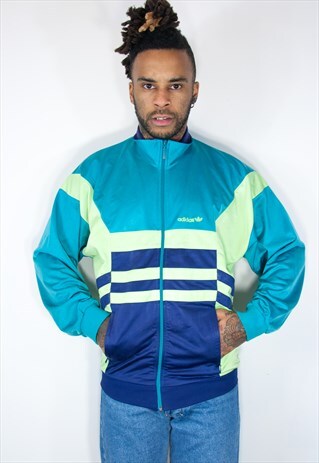 RARE ADIDAS VINTAGE JACKET GREEN