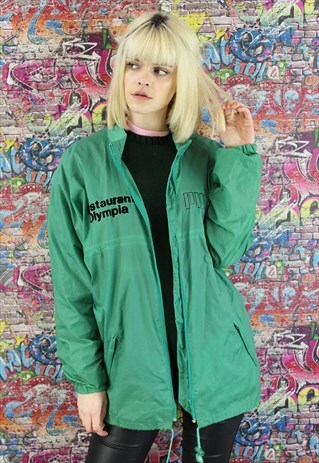 VINTAGE PUMA SHELL JACKET/WINDBREAKER. BRANDED SPORTSWEAR.