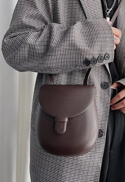 UZIP DESIGN Men's Retro leather small square bag