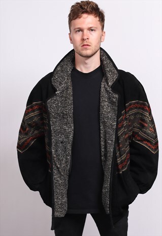 VINTAGE AZTEC INCA FESTIVAL JACKET