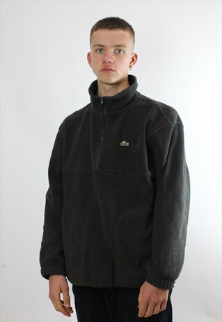 VINTAGE LACOSTE 1/4 ZIP FLEECE