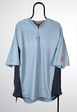 VINTAGE NIKE NETHERLANDS FOOTBALL TRAINING T-SHIRT EUROS XL
