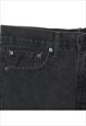 VINTAGE BLACK LEVIS 505 STRAIGHT-LEG JEANS - W32
