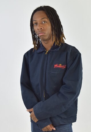 VINTAGE BLUE 90S CARHARTT WORK JACKET