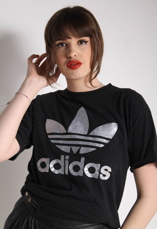 VINTAGE ADIDAS T-SHIRT BLACK