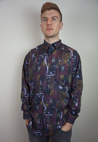 FUNKY PATTERNED SHIRT