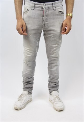 VINTAGE GREY DSQUARED JEANS