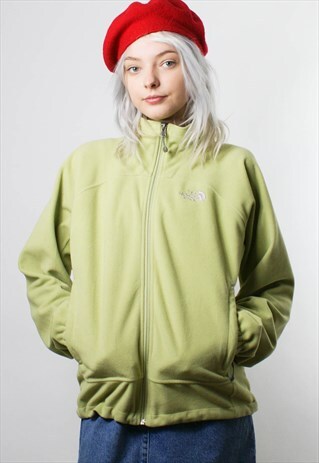 THE NORTH FACE ZIP UP FLEECE JACKET SWEATSHIRT