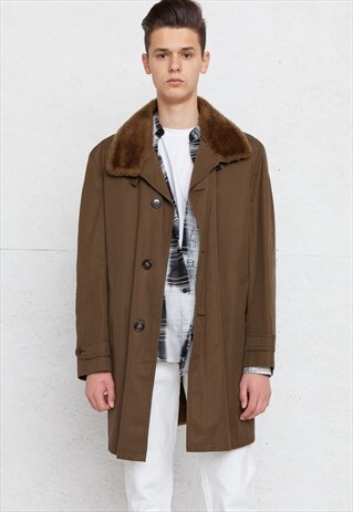 VINTAGE BROWN JUNEX COAT