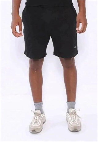 VINTAGE CHAMPION LOGO SHORTS BLACK