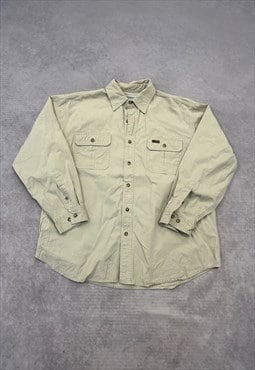 Carhartt Shirt Chest Pockets Long Sleeve Shirt