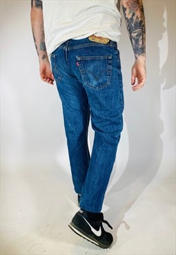 Vintage W34 L36 Levis 501 Jeans In Blue