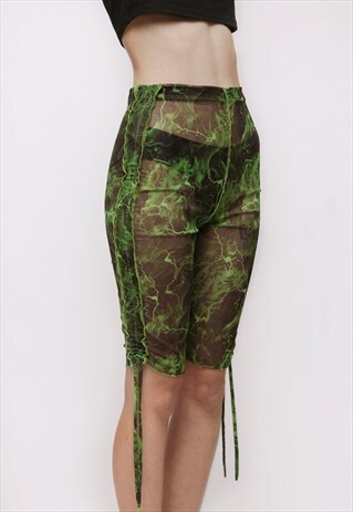 GREEN THUNDER SHORTS