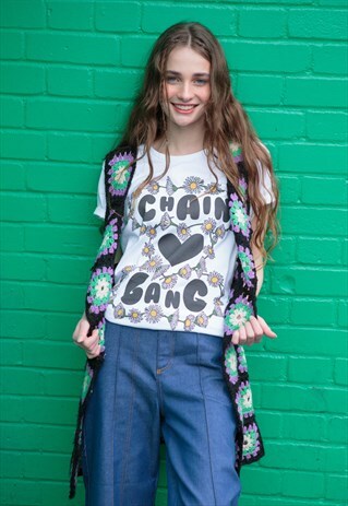CHAIN GANG WOMEN'S SLOGAN T-SHIRT