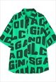 MEN'S PERSONALIZED LETTER PRINT SHIRT SS2023 VOL.2